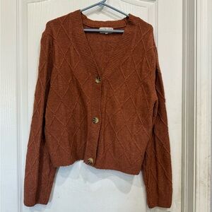 Rust Brown Women's Sweater